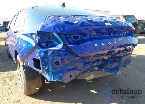 2025 Hyundai Elantra Sel Sport from USA, damaged, VIN KMHLM4DG2SU059848